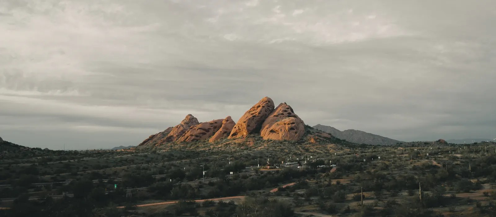 Arizona mountain landscape in the East Valley
